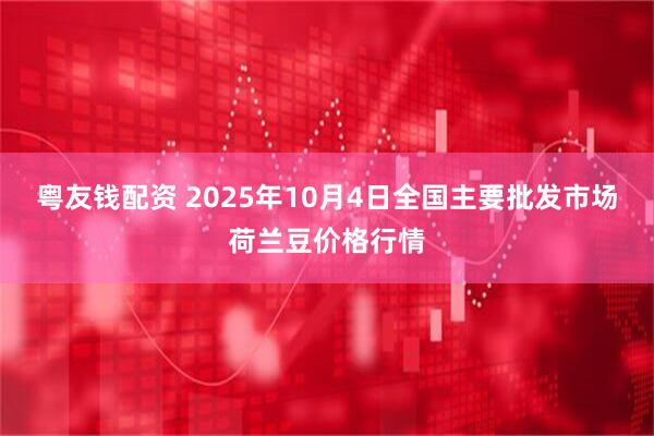 粤友钱配资 2025年10月4日全国主要批发市场荷兰豆价格行情